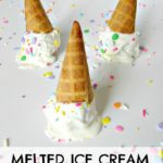 Melted Ice Cream Cake Pops!
