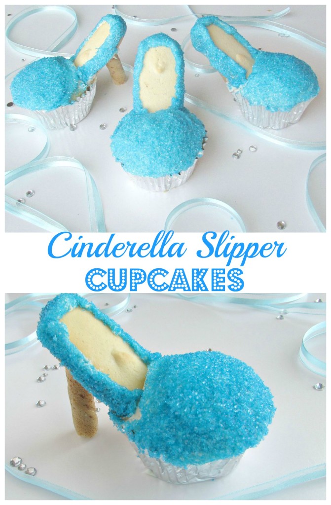 Cinderella Slipper Cupcakes - Val Event Gal