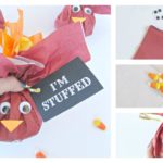 Turkey Treat Bags With Printable Tags