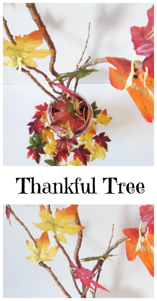 Thankful Tree! Write down what you are thankful for on a leaf and add it to the thankful tree