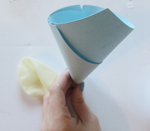 funnel from paper