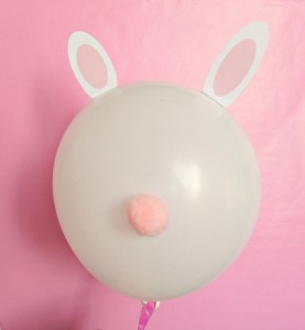 DIY Bunny Balloons