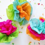 Tissue Paper Fiesta Flowers