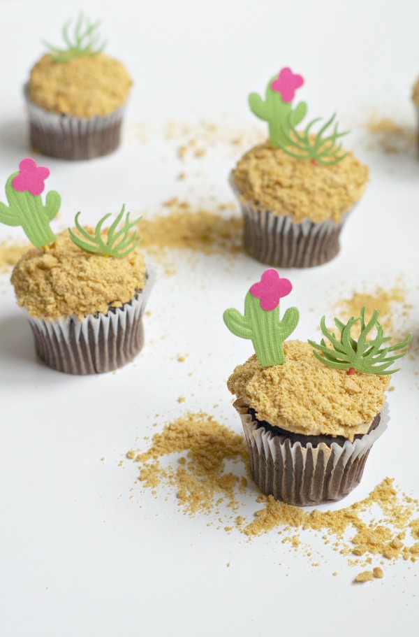 cactus cupcake toppers
