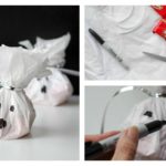 DIY Ghost Treat Bags with free printable tags