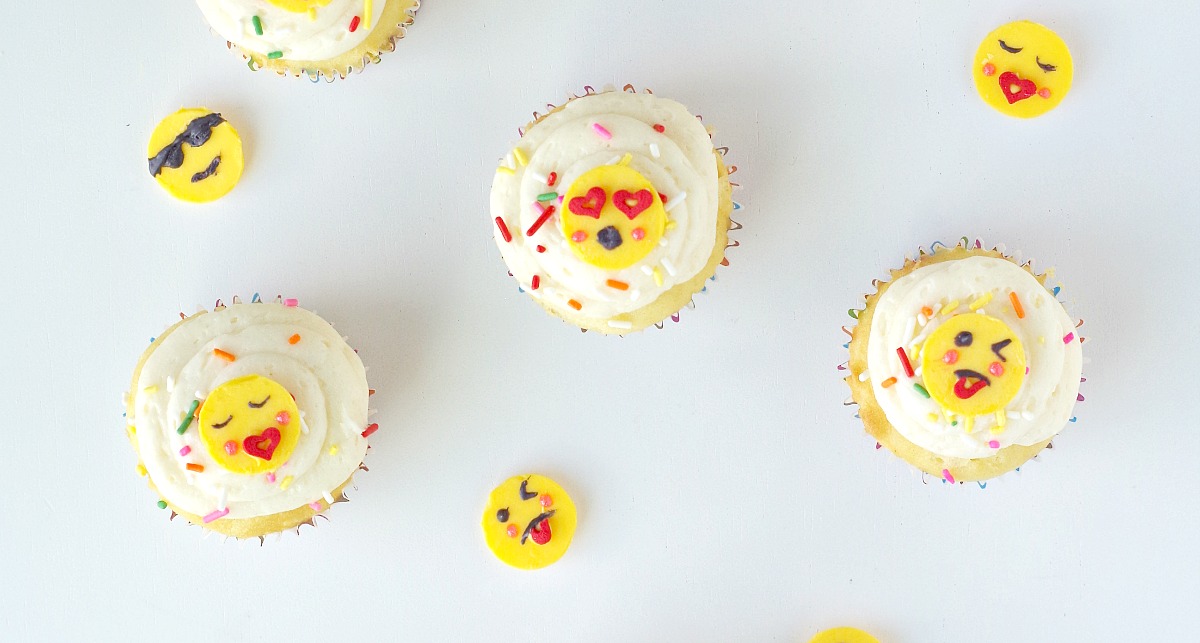 emoji cupcake faces
