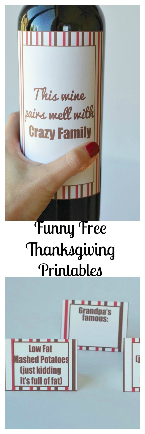 Funny Free Thanksgiving Printables