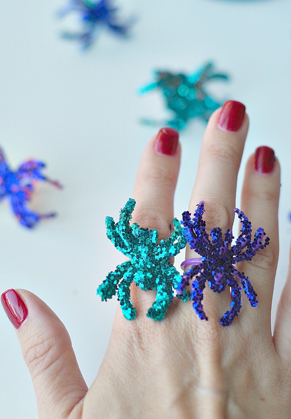shiny spider rings are the best kind