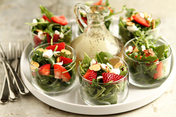 Salad in Small Cups