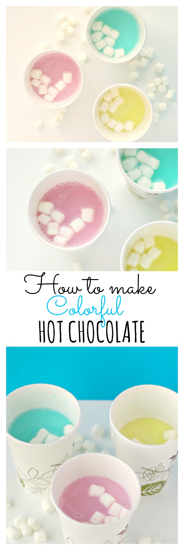 How To Make Colorful Hot Chocolate