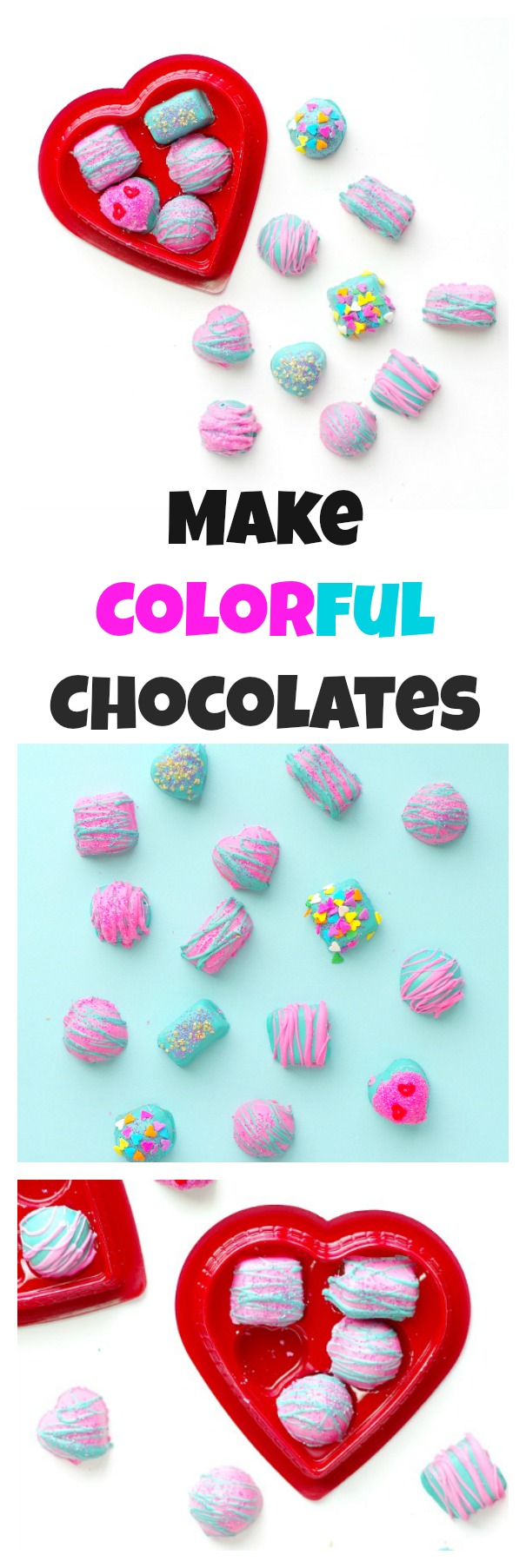Make Colorful Chocolates