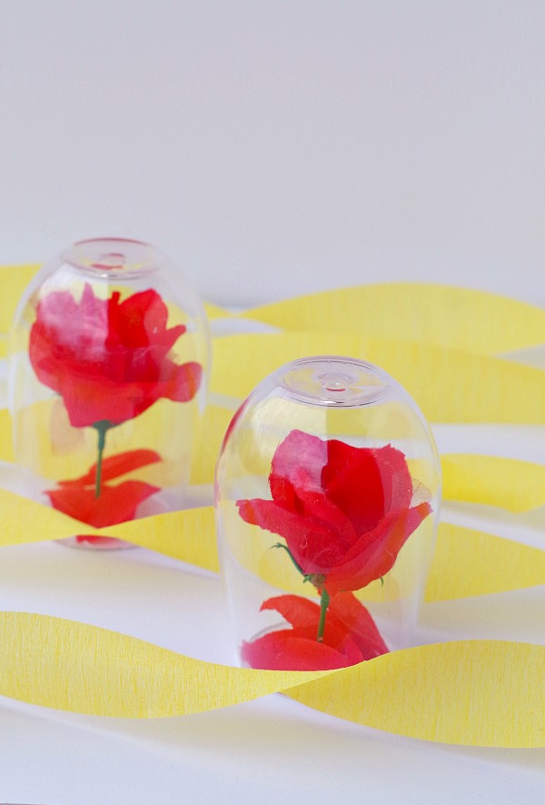 Rose Beauty and The Beast Inspired DIY Centerpiece