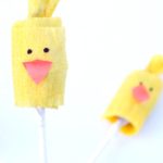 Easter Chick Lollipops