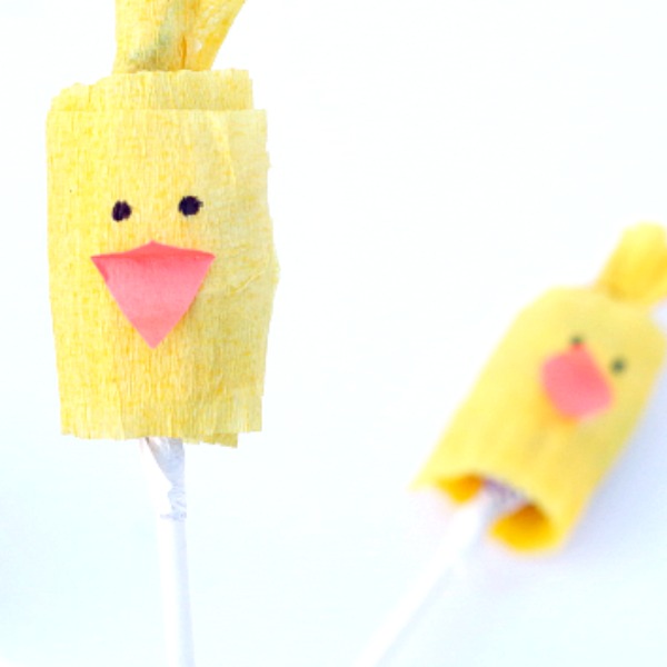 Little Chicks Easter Lollipops