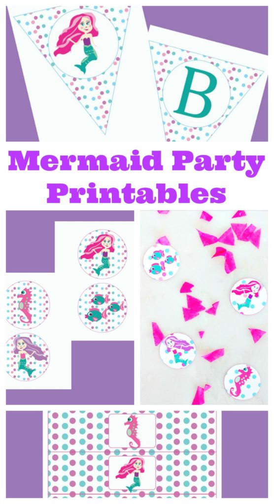Mermaid Party Printables