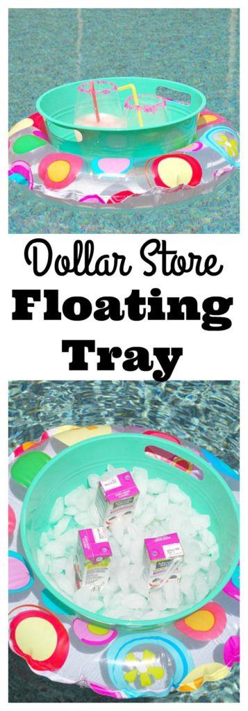 Dollar Store Floating Tray
