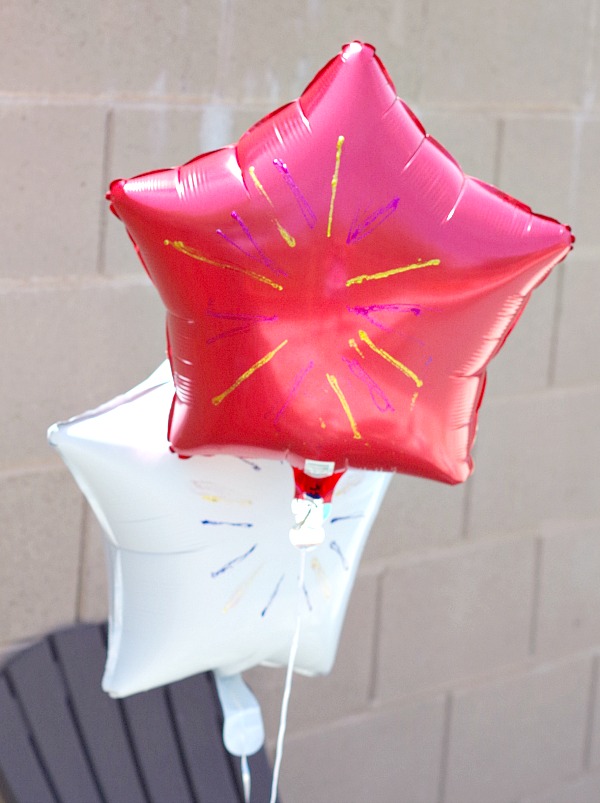 Fun and Simple Firework Balloons