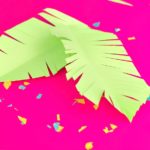 Easy DIY Paper Palm Fronds