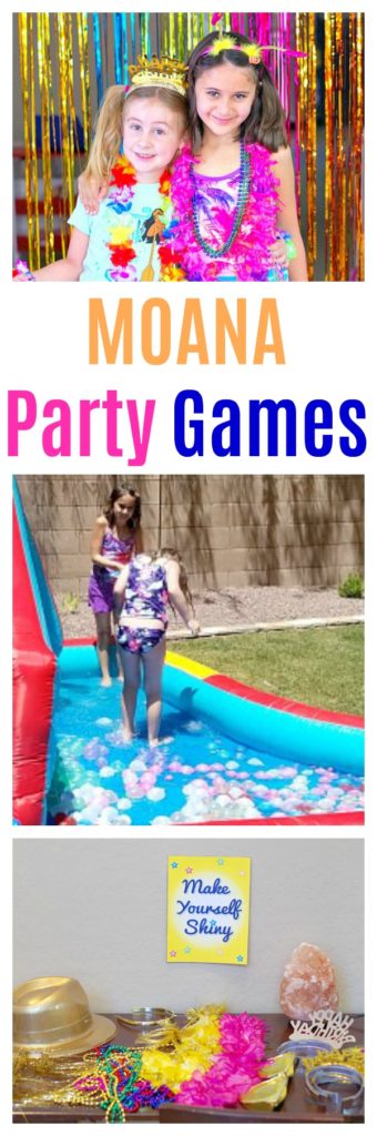 Moana Party Games