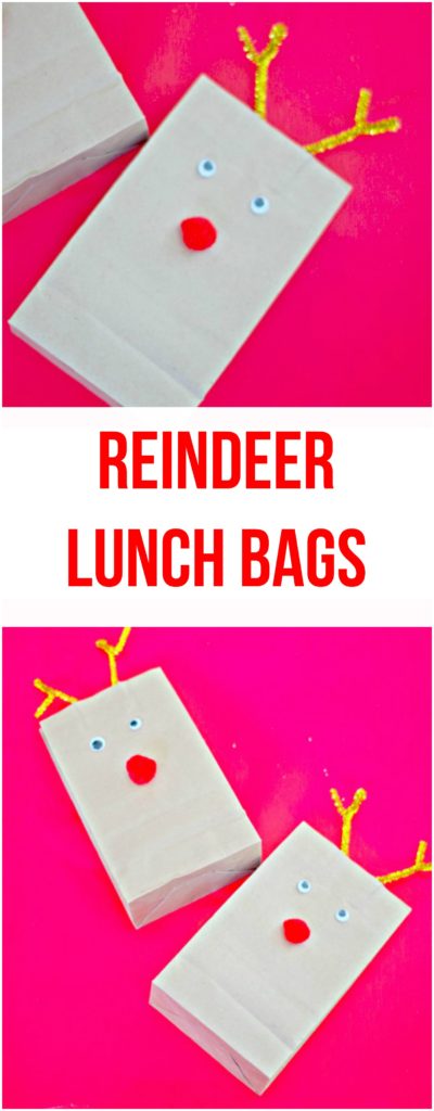 Reindeer Lunch Bags