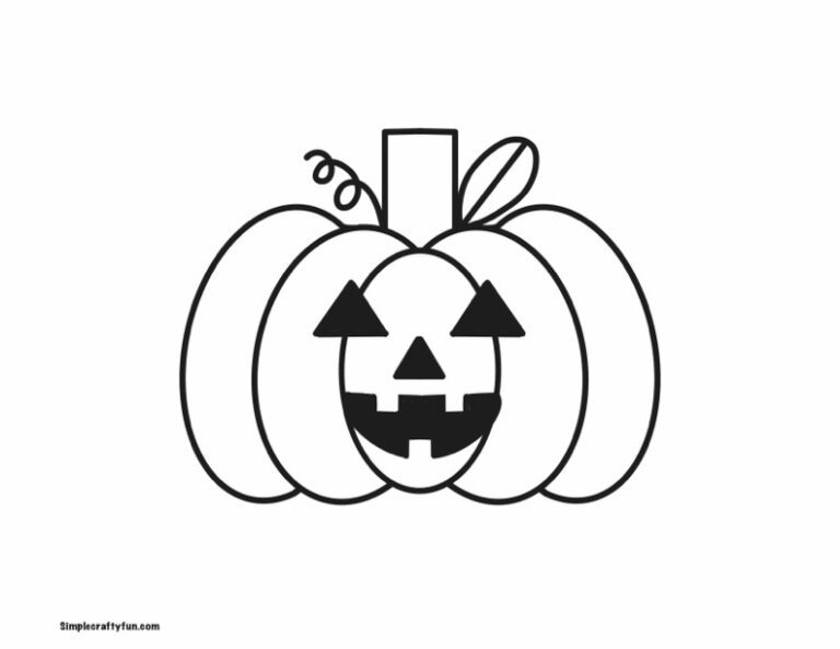 Printable Pumpkin Template