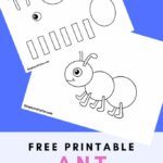 Easy Ant Craft Template Free Printable