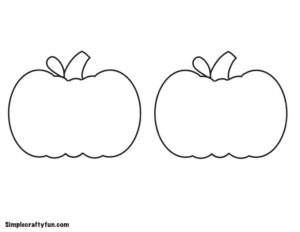 Printable Pumpkin Template