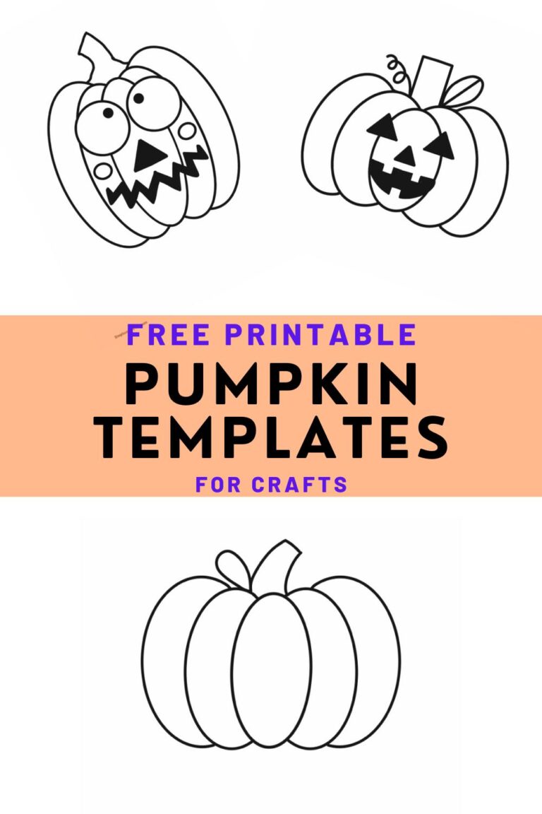 Printable Pumpkin Template