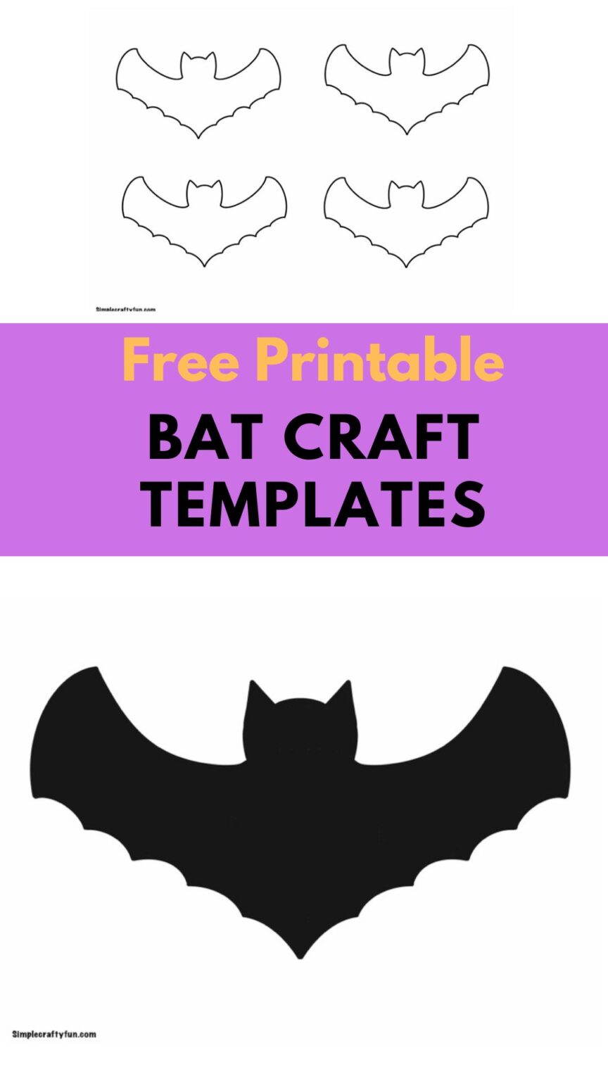 Free Printable Bat Templates