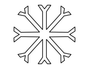 Free Printable Snowflake Templates for Crafts