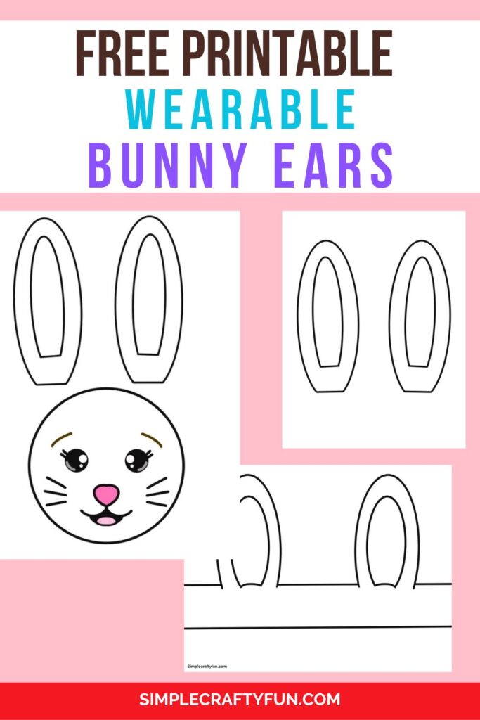 Free Printable Bunny Ears Craft Free Printable Bunny Ears Craft