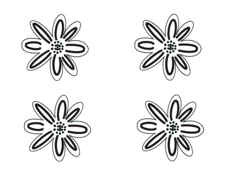 Flower Templates and Coloring Pages Free Printables Flower Templates and Coloring Pages Free Printables