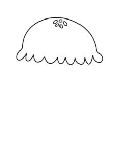 Free Printable Jellyfish Craft Template for Kids