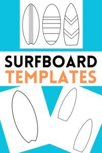 Free Printable Surfboard Templates for Crafts