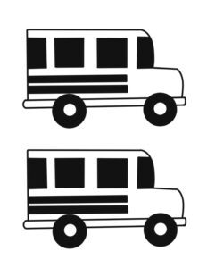 Free Printable School Bus Craft Template