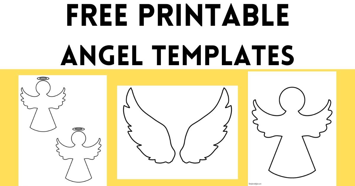 Free Printable Angel Stencil Templates Printable Stencils Free Printable Angel Stencil Templates Printable Stencils