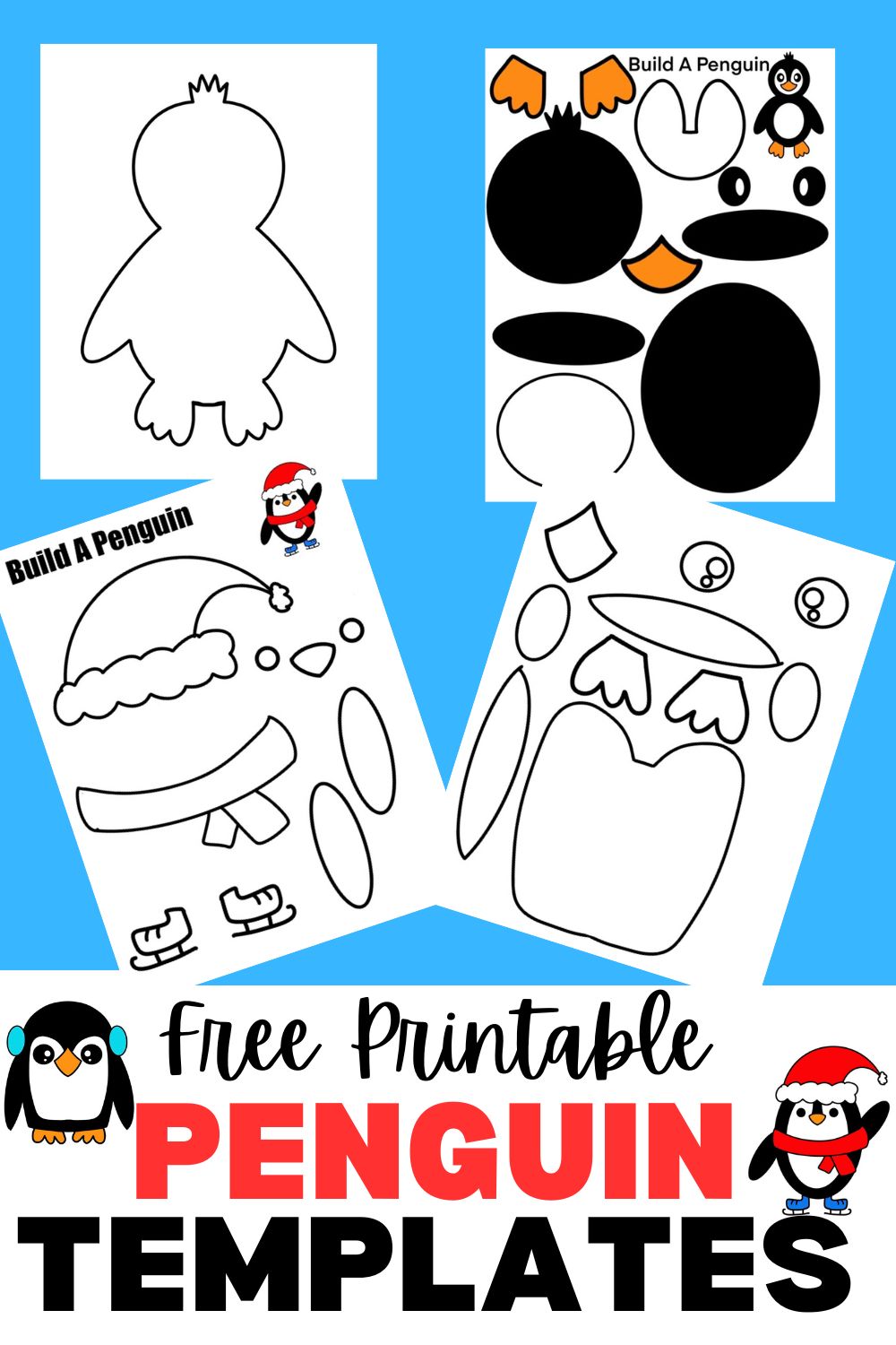 Free Printable Penguin Mask Template 2025 