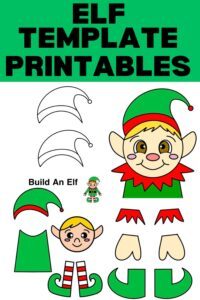 Elf Templates Free Printables for Crafts