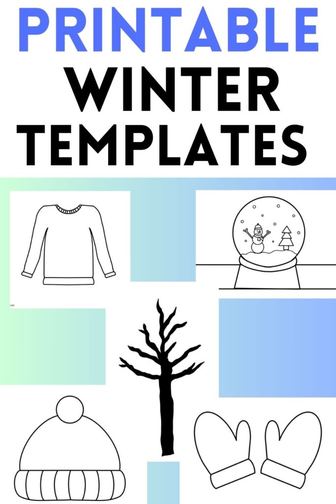 Free Printable Winter Templates Free Printable Winter Templates