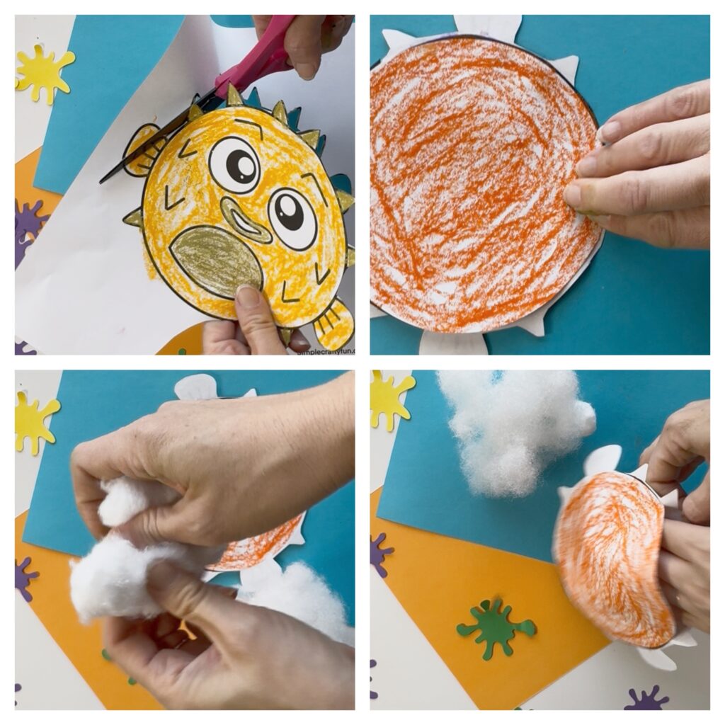 Making paper squishy